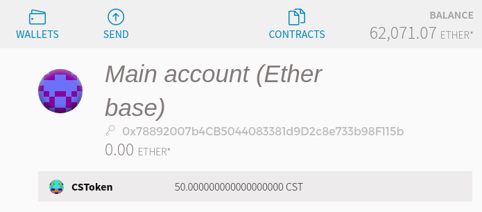 token account