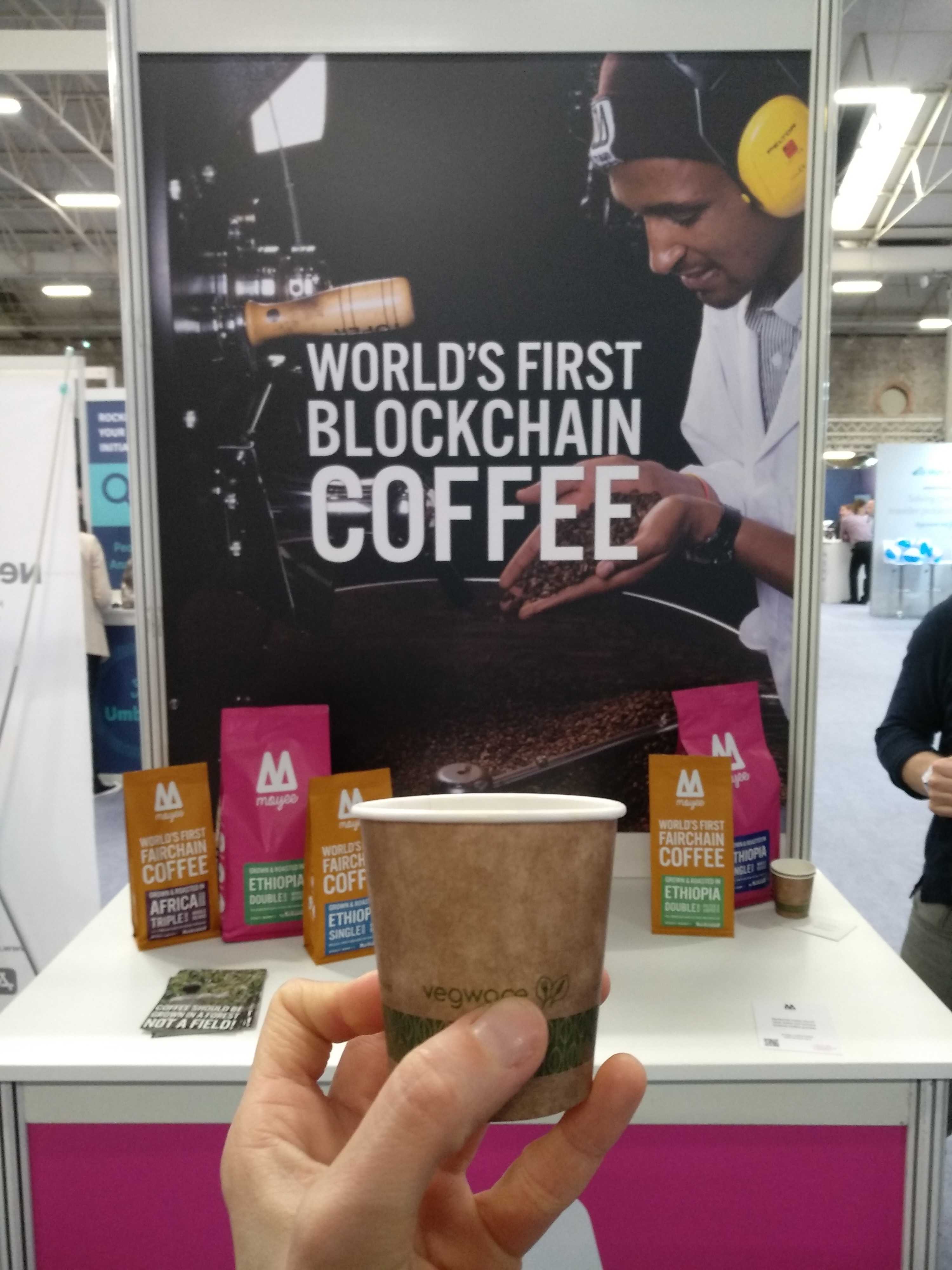 World's first blockchain coffee