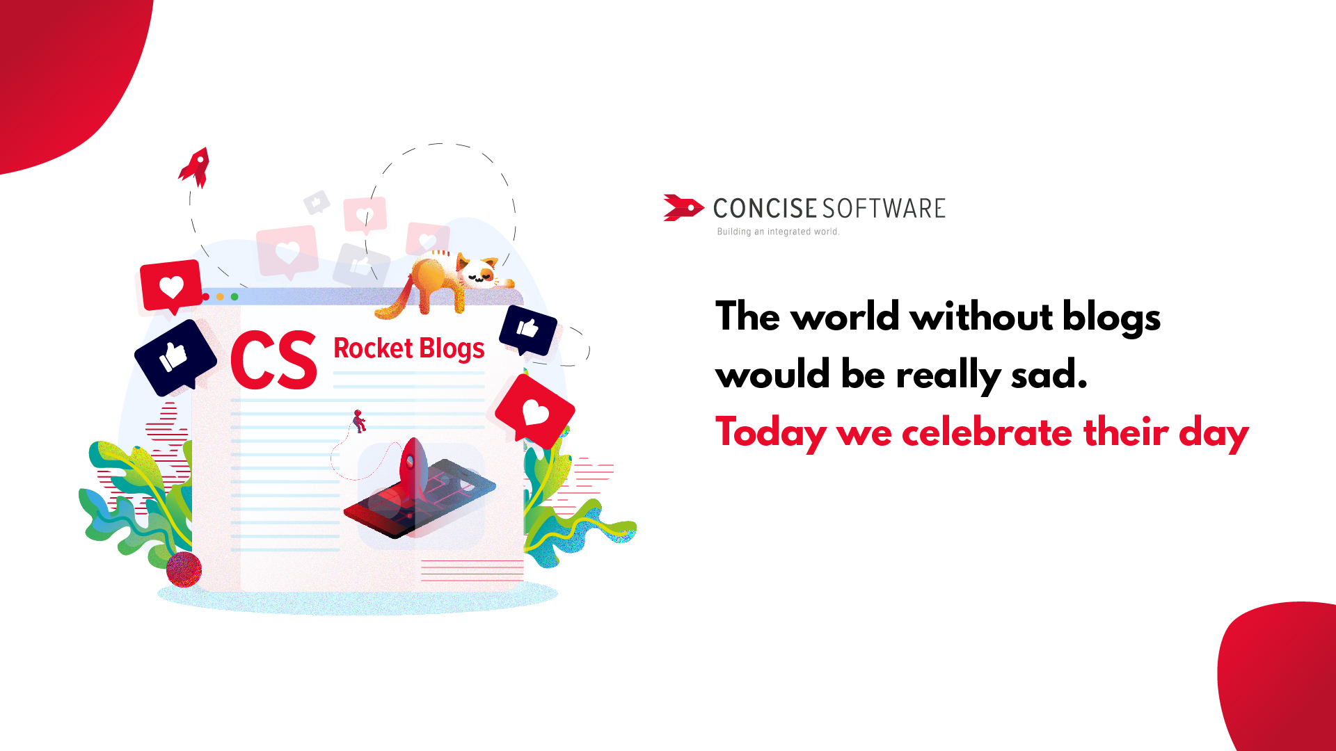 Today we celebrate Blog Day | Concise Software