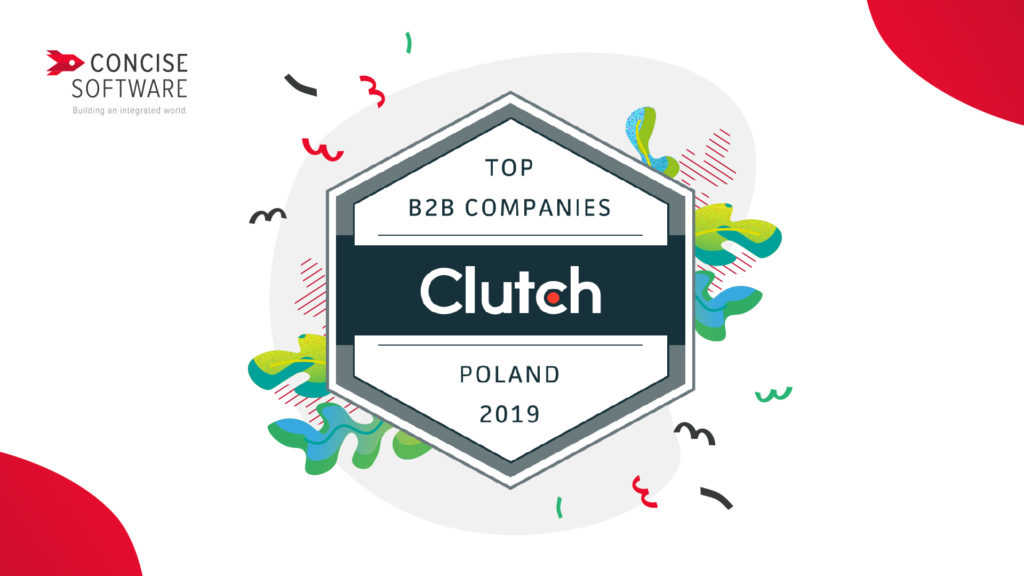 Concise Software awarded by Clutch as one of top B2P companies