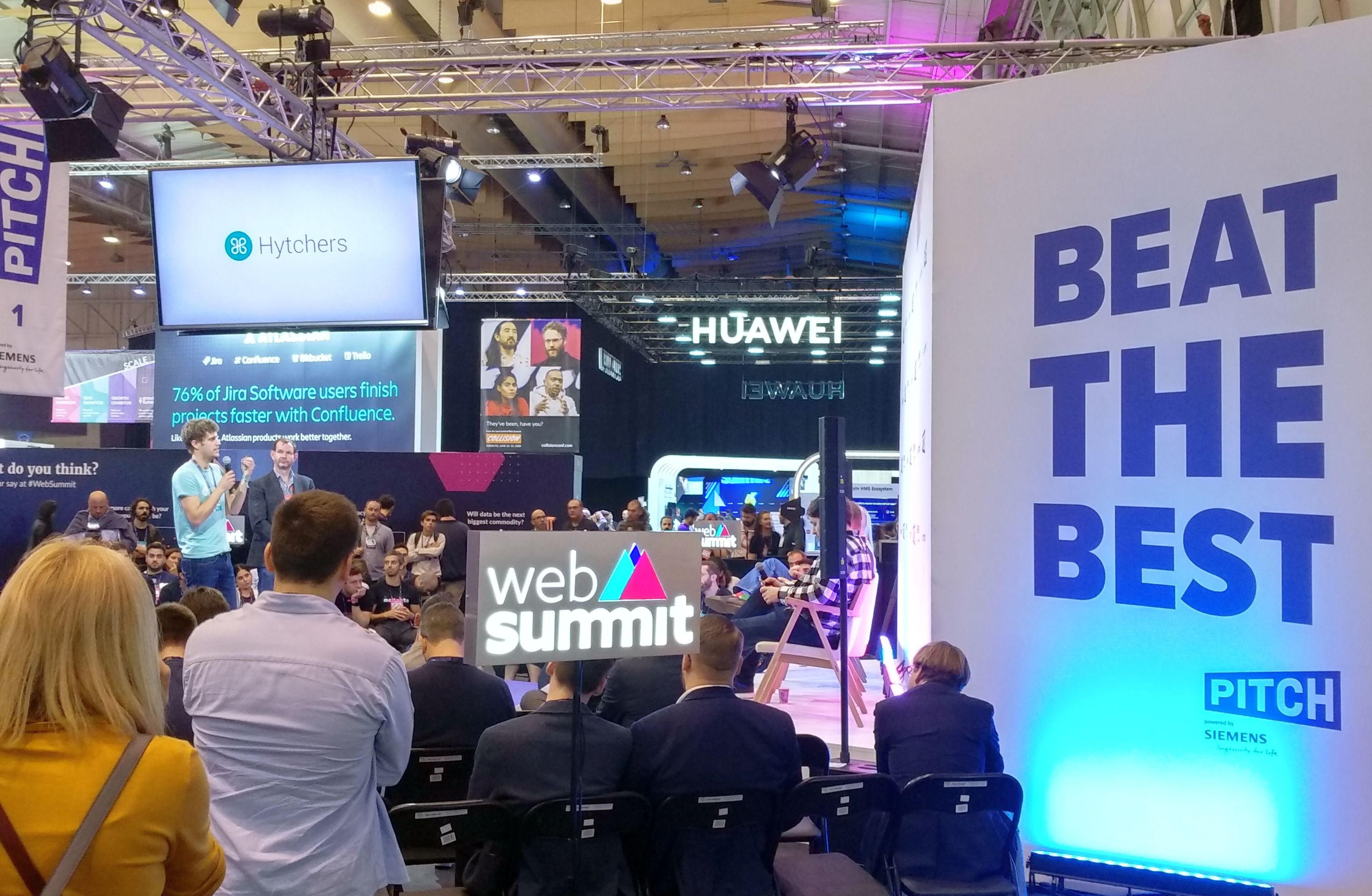 We were at the Lisbon Web Summit. It was an interesting journey