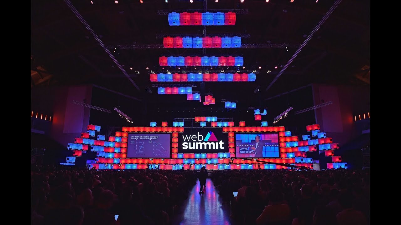 We were at the Lisbon Web Summit. It was an interesting journey