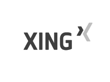 XING black and white logo