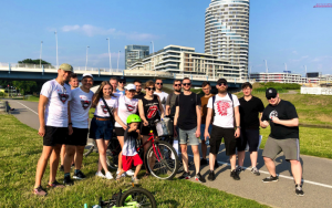 Concise team on the Rzeszow Boulevards