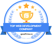 Top web development company award