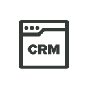 CRM software symbol