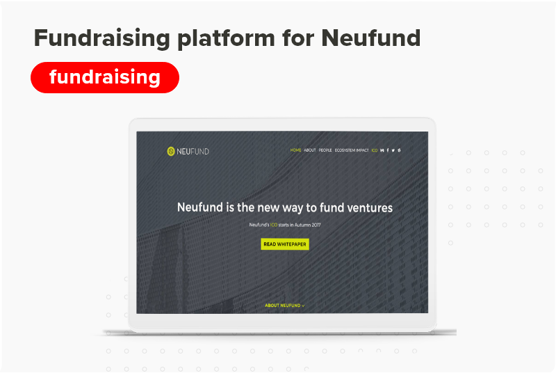 short case study showing the Neufund platform