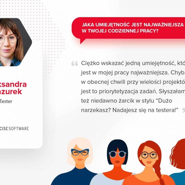 #WomenOfConcise - Wywiad z Aleksandrą Mazurek