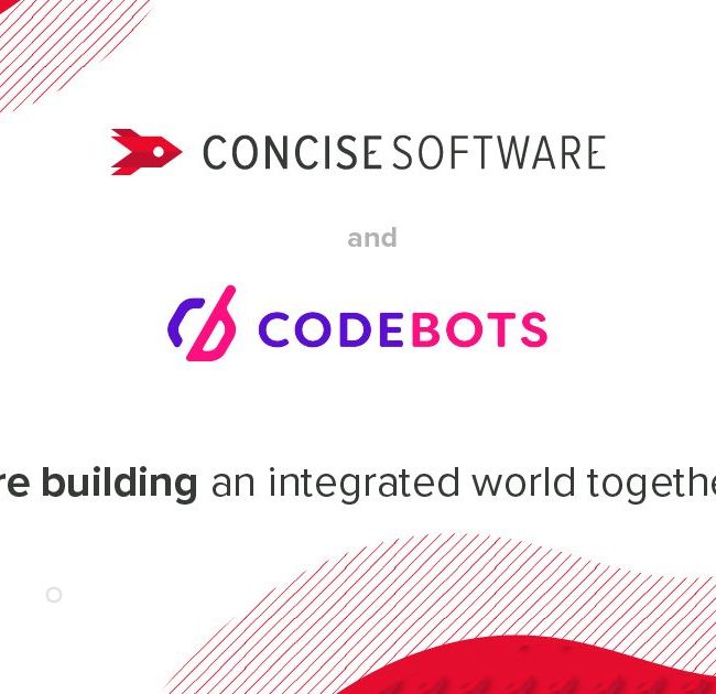 Codebots & Concise Software are entering business partnership | Concise Software