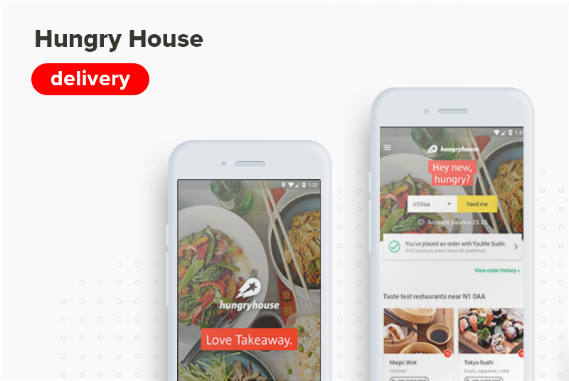 A short case study for the Hungry House application