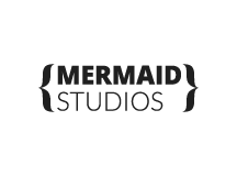 Mermaid Studios black and white logo