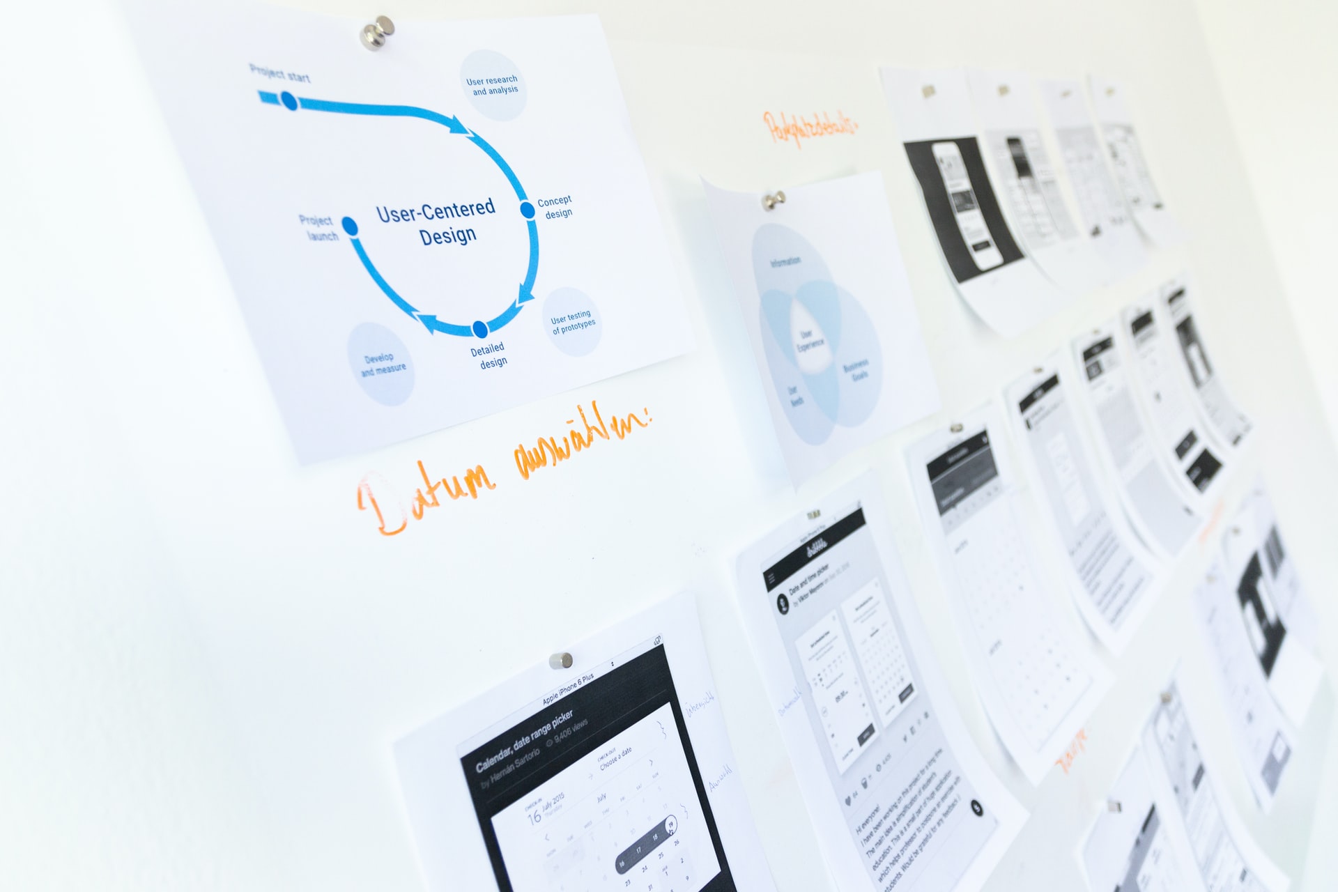 creating wireframe on the wall