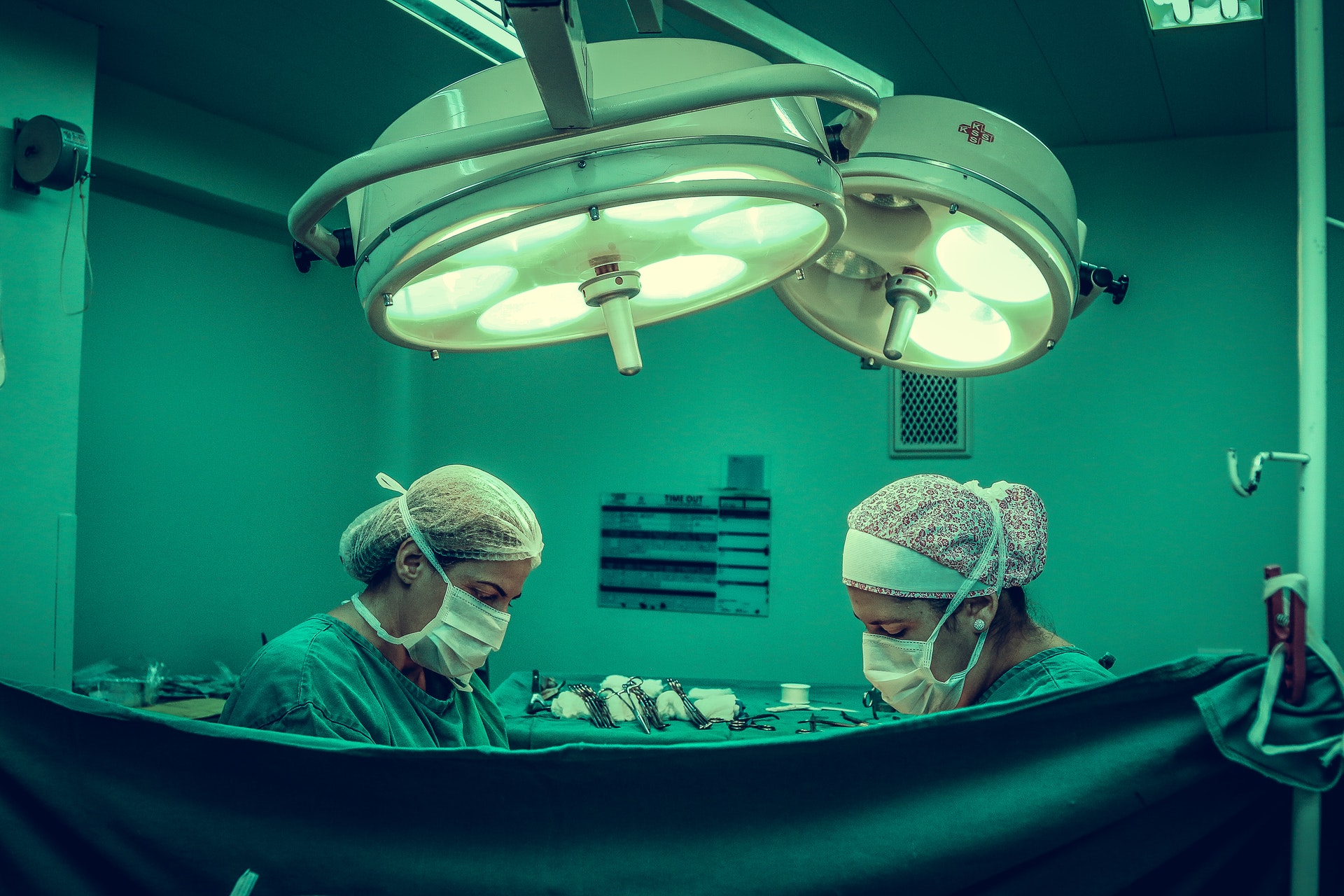 Internet of things use for healthcare in operating theater