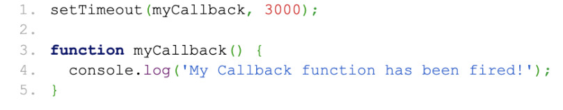 setTimeout myCallback